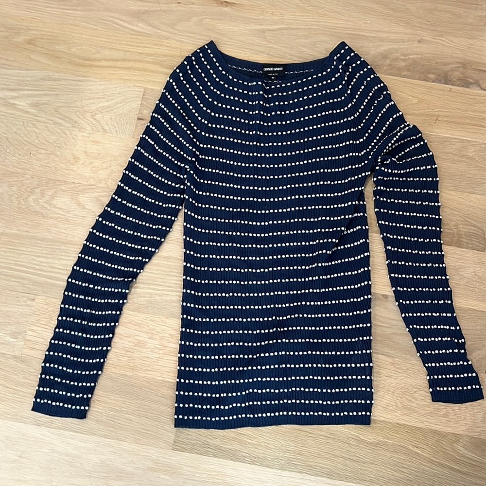 Size 40 long sleeve Giorgio Armani long sleeve shirt